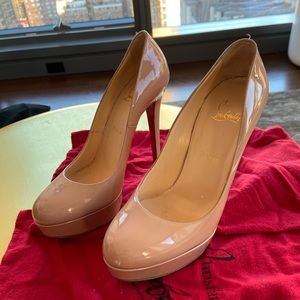 AUTHENTIC Christian Louboutin Nude Pumps